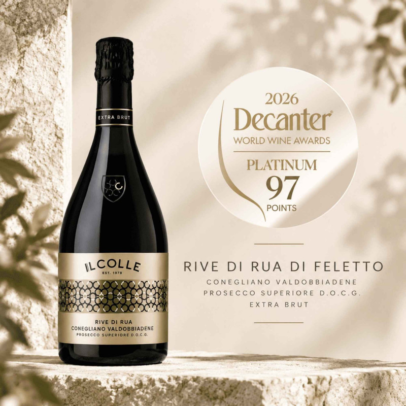 97 Points and a Platinum Medal at the Decanter World Wine Awards 2026 for our Rive di Rua di Feletto